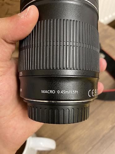 Canon EF-S 18-135mm IS obyektiv - Uyğunluq: Canon EF-S bayonetli — 6