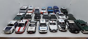 Велозапчасти: Kolleksiya üçün polis xidməti mövzulu model avtomobillər dəsti - — 3