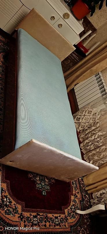 Təknəfərlik çarpayı, Matras ilə, Siyirməsiz