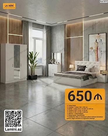 matras sumqayit: Yataq dəsti – La Mini (Kod: 2072) Dəst tərkibi və ölçülər: - Çarpayı — 1