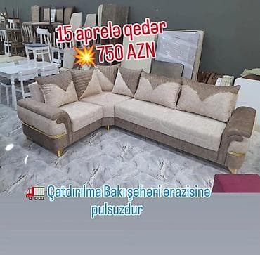 Künc divan, Yeni, Açılan, Bazalı, Parça, Şəhərdaxili pulsuz çatdırılma