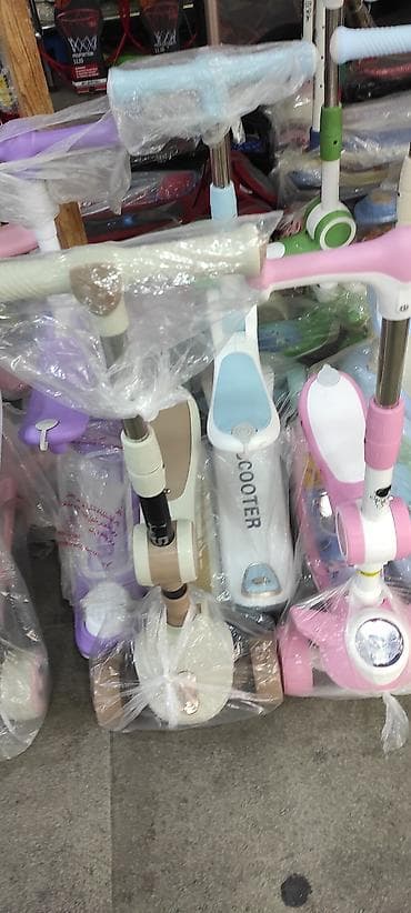 usaq ucun matasklet: Uşaq skuterləri – geniş model və rəng seçimi - 3 təkərli sabit — 6