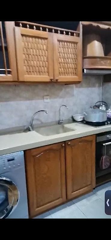 kuxna mebili: Mətbəx mebel dəsti - Material: təbii ağacdan (korpus və fasadlar) — 4