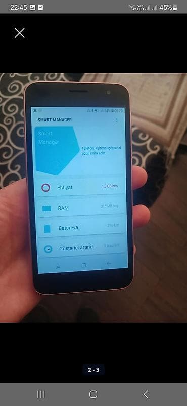 samsung s3600: Samsung Galaxy J2 Core, < 2 GB Memory Capacity, rəng - Qızılı, İki sim kartlı — 2