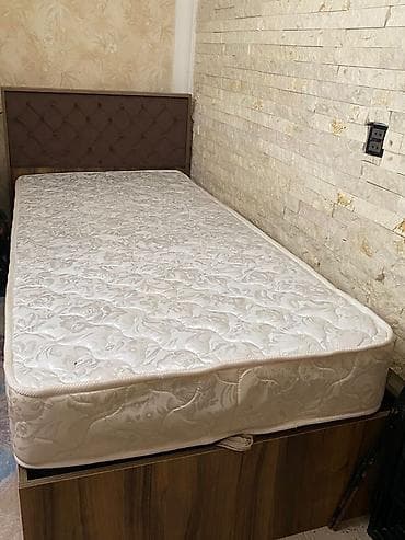 ortopedik dosek: Təknəfərlik çarpayı, Matras ilə — 1