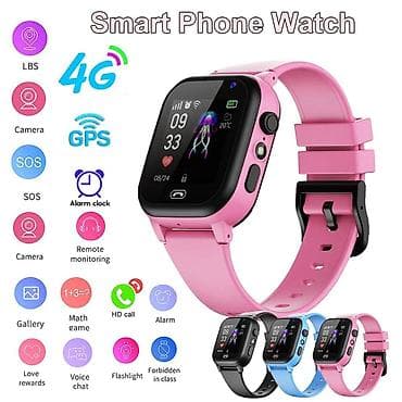 Yeni, Smart saat, Smart, Kamera, rəng - Çəhrayı