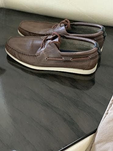 kişi ayaqabısı: Kişi mokasinləri – qəhvəyi rəng - Üst material: yumşaq dəri effekti — 8