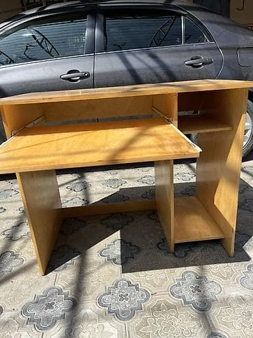 divar kitab refleri: Düz masa, Polkalı, Siyirməli, MDF — 2