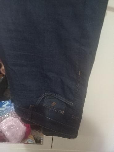 İTTİZ markalı tünd-mavi cins şort - Material: qalın denim (cins)