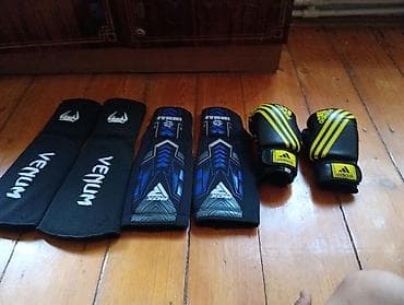 adidas az: Dövüş idmanı ləvazimatları dəsti - Şin qoruyucuları: 2 cüt - Venum — 3