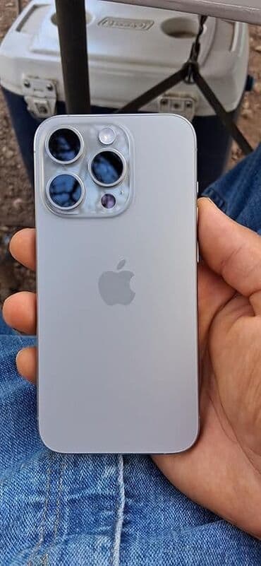 balaca iphone: IPhone 15 Pro, 256 GB, Natural Titanium, Face ID — 1