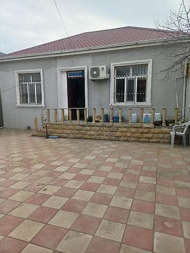 sarayda heyet evleri bugun: 3 otaqlı, 2 kv. m, Orta təmir — 9