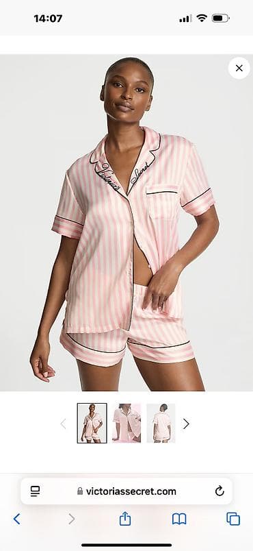 ev başmaqları: Victoria’s Secret pijama dəsti 100$ alinib yenidir - Brend — 3