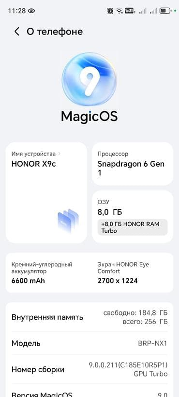 iphone 12 mini qiyməti: Honor X9c, 256 GB, rəng - Qara — 3