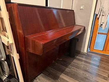 roma: Upright pianino – Юность ) modeli - Korpus: parlaq tünd qəhvəyi taxta — 9