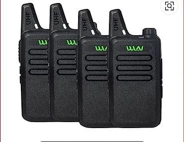 UHF iki tərəfli portativ rabitə dəsti Məhsul təsviri: - UHF