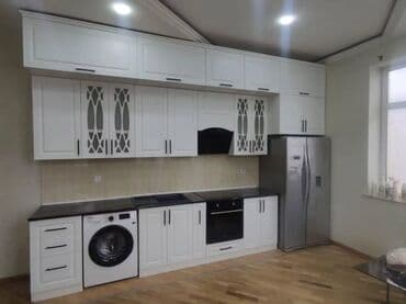 Sifarişlə mətbəx dəsti, Özü çəkən petlələr, MDF, Kredit yoxdur, Pulsuz çatdırılma