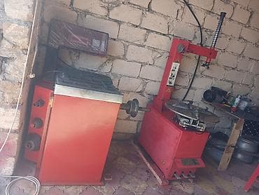 İstehsal avadanlığı: Təkər servisi üçün avadanlıq dəsti - Təkər balanslaşdırma aparatı — 1