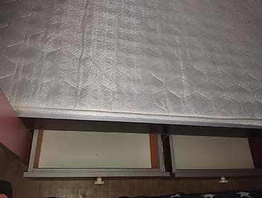 dəmir borular: Oğlan və qız üçün, Çarpayı, Matras ilə, Siyirməli, Laminat — 10