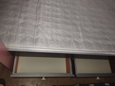 двухъярусные кровати в рассрочку: Oğlan və qız üçün, Çarpayı, Matras ilə, Siyirməli, MDF — 4