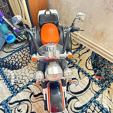 sukan oyunu: Uşaq üçün akkumulyatorlu üçtəkərli motosiklet - Dizayn: Chopper — 3