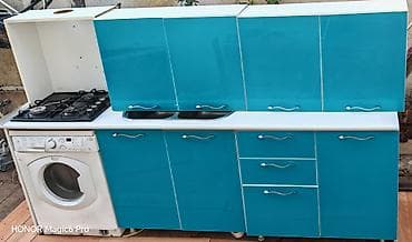 Mətbəx mebeli ölçüsü 2.50 üzərində moyka qaz verilir paltaryuyan — 2