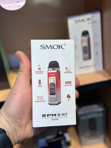 smok qəlyan: Smok rpm 4 ki̇t parameters ölçü: 103 x 25 x 27.9mm pod tutumu — 4