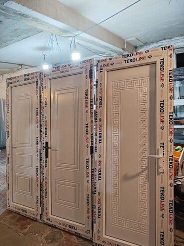 hamam qapları: Hamam üçün Yeni Plastik qapı Çərçivə ilə, Ödənişli quraşdırma, Ödənişli çatdırılma, Rayonlara çatdırılma, Ünvandan götürmə — 2