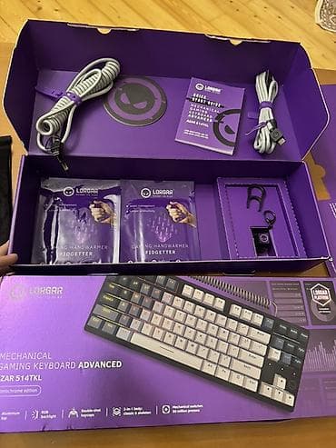 klavyaturalar: 🔥 Azar 514 TKL Gaming Mexaniki Klaviatura – Satılır 🔥 Premium gaming — 8