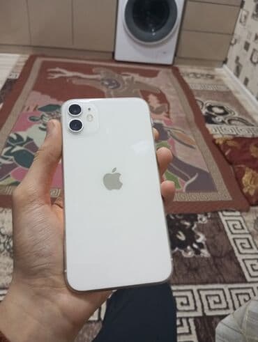 Автоэлектроника: IPhone 11, 64 ГБ, Белый, Гарантия, Face ID — 6