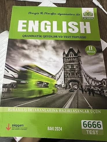 Testlər: Məhsul: “English – Qrammatik Qeydlər və Test Toplusu (II hissə)” — 2
