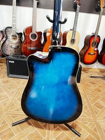 Musiqi alətləri: Akustik gitara, 6 sim, Yeni, Pulsuz çatdırılma — 9