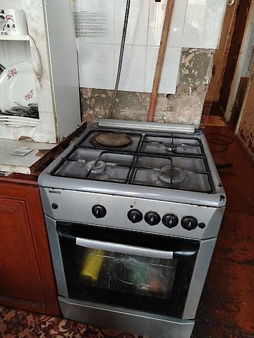 Qarışıq sobası Ayrıca dayanan, 4 gözlü