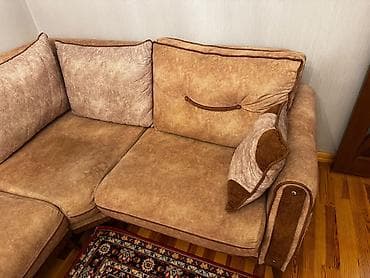 boru: Künc divan, İşlənmiş, Açılan, Süni dəri — 3