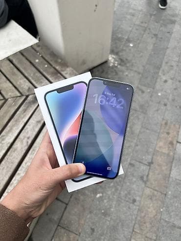 IPhone 14, 128 GB, Mavi, Simsiz şarj, Face ID