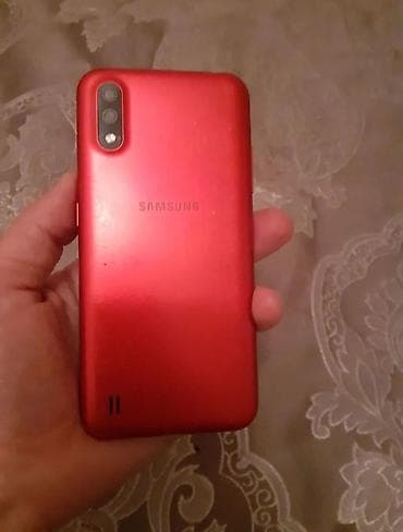 Samsung Galaxy A01, 16 GB, rəng - Qırmızı, İki sim kartlı