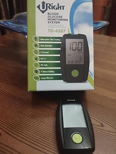 right şəkər testi: URight TD-4267 qan qlükozasına nəzarət sistemi - Alternativ nahiyədən — 1