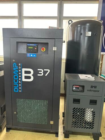 hava kampressor: Ducomp Vidalı kompressor seti 37 kW Kompressor 1000lik tank MKE 375- — 4