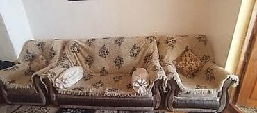 açılan divan: Klassik divan, 2 kreslo, Bazasız, Açılmayan — 5