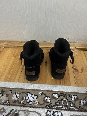 винтажные мужские ботинки: Qara ugg. 1 dəfə istifadə olunub — 1