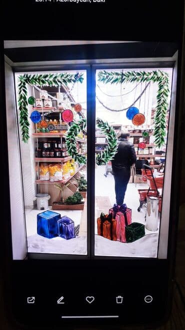 xəstəxana çıxışı maşın bəzəkləri: •🎄Yeni ilə aid şəkil sifarişləri qəbul olunur! •İstəyə uyğun — 1