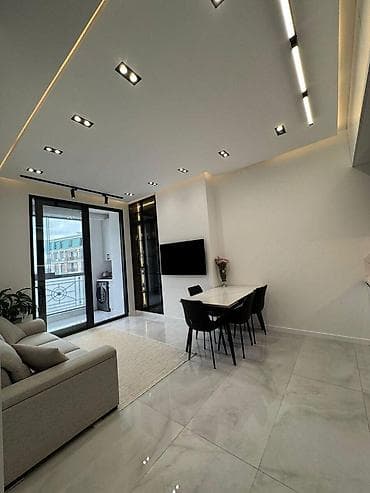 ev menzil: İcarəyə verilir 2 otaqlı yeni tikili 55 m², Gənclik m. Kateqoriya — 4