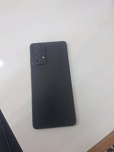 iphone ikinci el: Samsung Galaxy A52, 256 GB, rəng - Qara, İki sim kartlı, Barmaq izi — 2