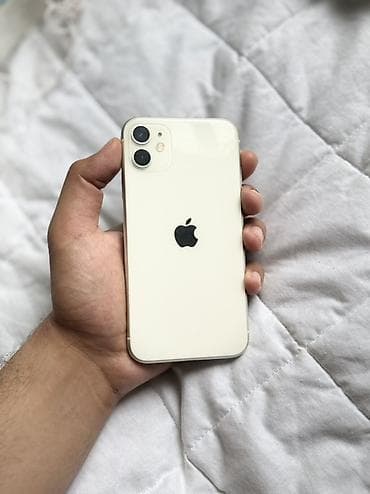 IPhone 11, 64 GB, Ağ, Zəmanət, Face ID, Simsiz şarj lalafo.az -da IPhone 11, 64 GB, Ağ, Zəmanət, Face ID, Simsiz şarj