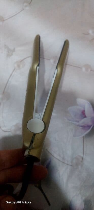 sac lavaş: Braun saç düzləndiricisi - Rəng: qızılı - Rəqəmsal displey: istilik — 6