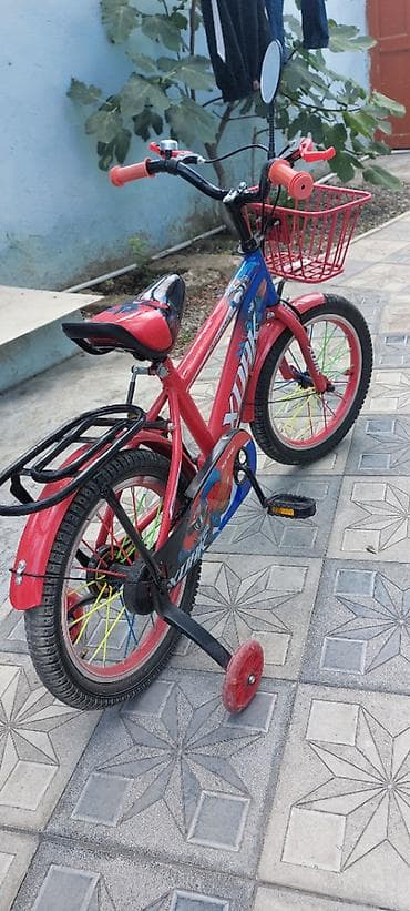 cube velo: İşlənmiş Dörd təkərli Uşaq velosipedi Adidas, 14", sürətlərin sayı: 12, Ünvandan götürmə — 2