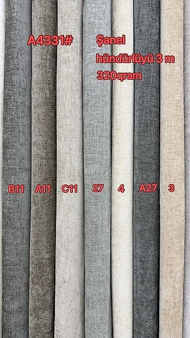 krep parca: Victoria Curtain – Şanel pərdə parçası Model: A4331# - Parça tipi — 2