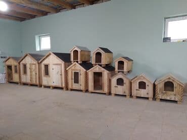 Akvariumlar: Taxta it evləri yeni yığılıb qiymət 45 dən başlayır — 2