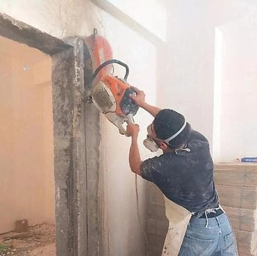 Beton kəsmə və açılışların hazırlanması xidməti - Armaturlu beton — 10