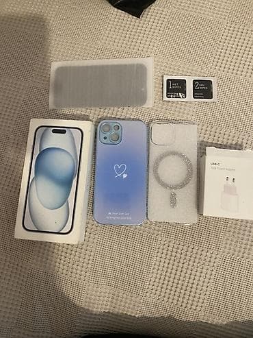 irsad iphone 8: IPhone 15, 128 GB, Mavi — 8